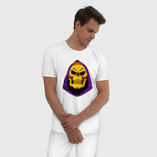 Мужская пижама Skeletor / Белый – фото 3