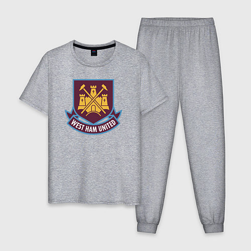 Мужская пижама West Ham United FC / Меланж – фото 1