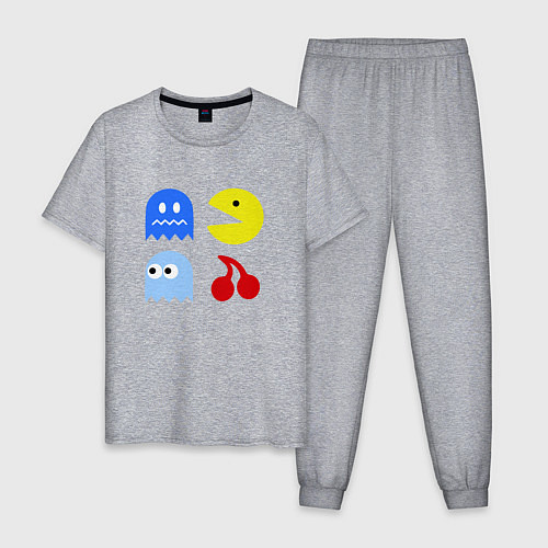 Мужская пижама Pac-Man Pack / Меланж – фото 1