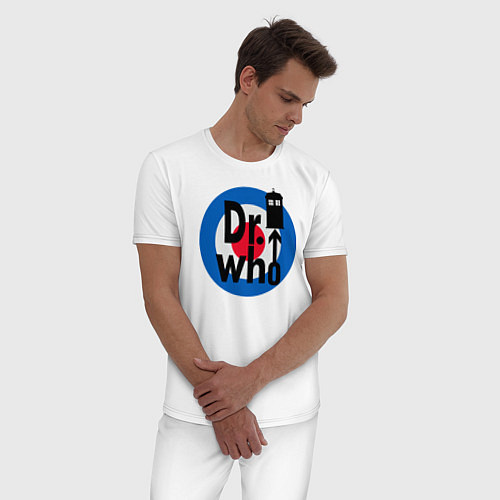 Мужская пижама THE DR. WHO / Белый – фото 3