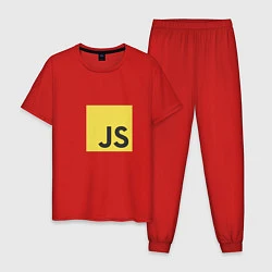 Мужская пижама JS return true; (black)