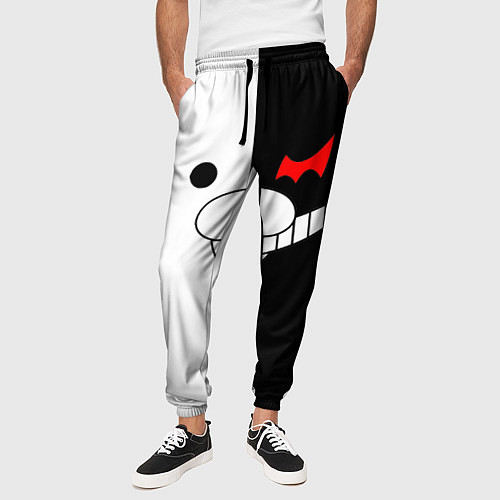 Мужские брюки Monokuma / 3D-принт – фото 3