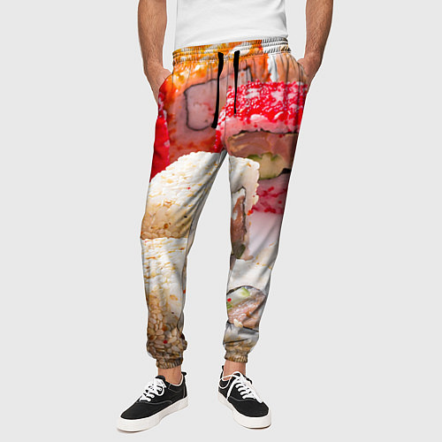Мужские брюки Роллы / 3D-принт – фото 3