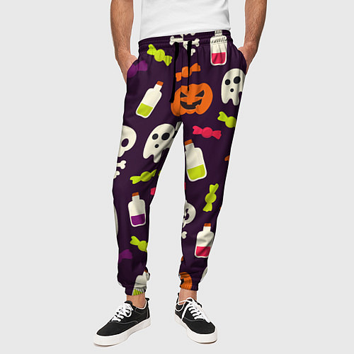 Мужские брюки Halloween / 3D-принт – фото 3