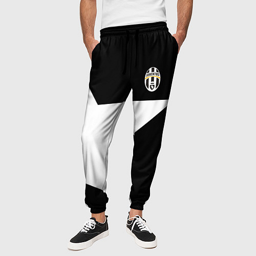 Мужские брюки FC Juventus: Star / 3D-принт – фото 3