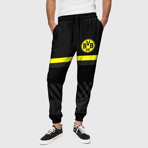 Мужские брюки FC Borussia 2018 Original #3 / 3D-принт – фото 3