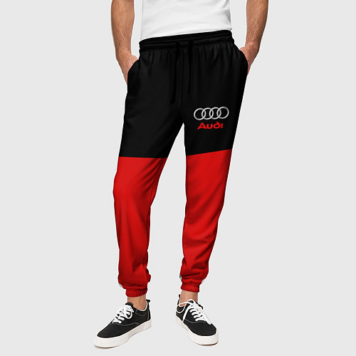 Мужские брюки Audi R&B / 3D-принт – фото 3