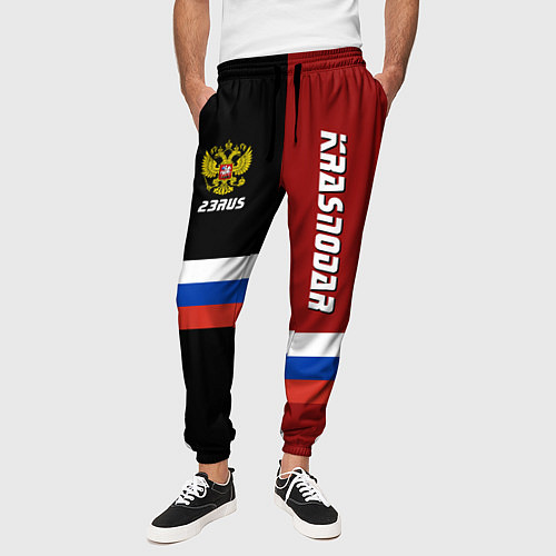 Мужские брюки Krasnodar, Russia / 3D-принт – фото 3