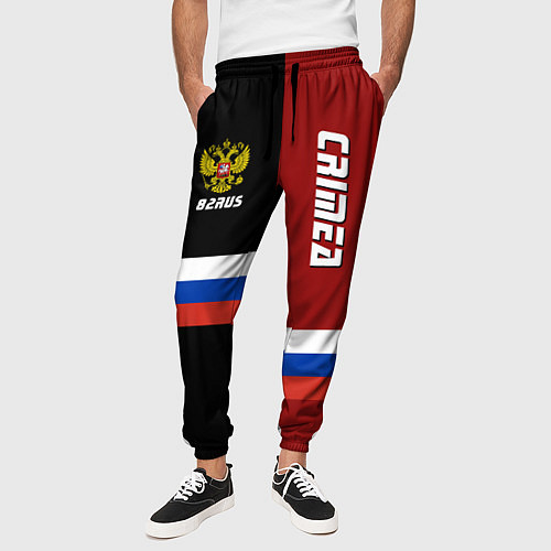 Мужские брюки Crimea, Russia / 3D-принт – фото 3