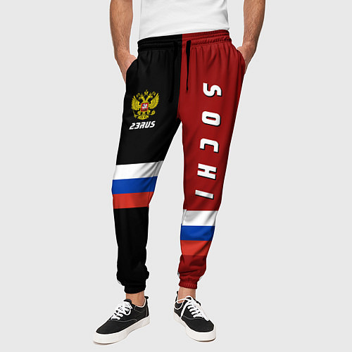 Мужские брюки Sochi, Russia / 3D-принт – фото 3