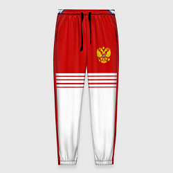Брюки на резинке мужские Russia: Retro Sport, цвет: 3D-принт