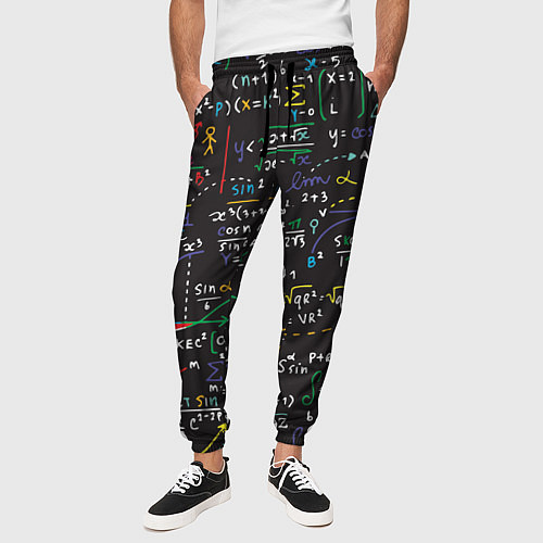 Мужские брюки Math / 3D-принт – фото 3