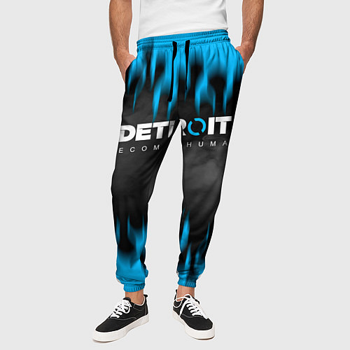 Мужские брюки DETROIT: BECOME HUMAN / 3D-принт – фото 3
