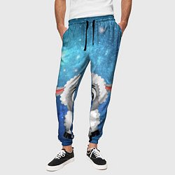 Брюки на резинке мужские Овечка, цвет: 3D-принт — фото 2