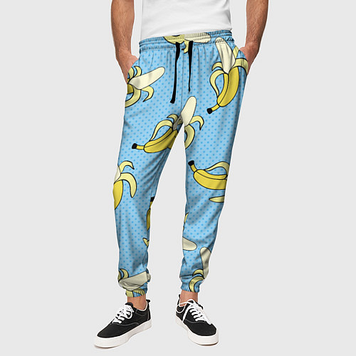 Мужские брюки Banana art / 3D-принт – фото 3