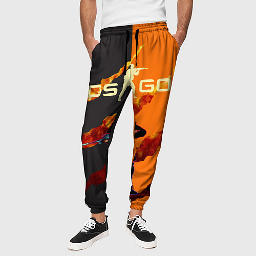 Мужские брюки CS GO / 3D-принт – фото 3