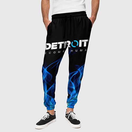 Мужские брюки DETROIT: BECOME HUMAN / 3D-принт – фото 3