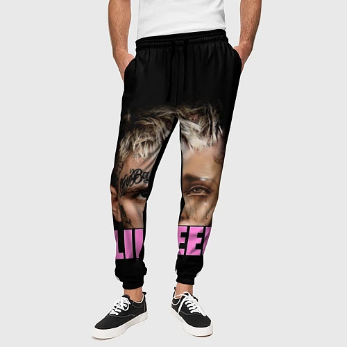 Мужские брюки Lil Peep / 3D-принт – фото 3