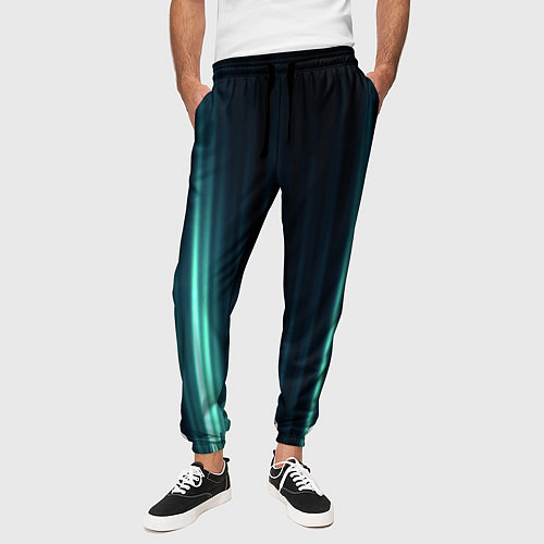 Мужские брюки Текстура / 3D-принт – фото 3
