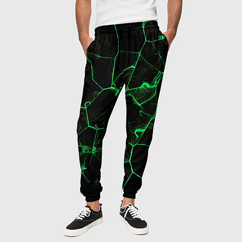 Мужские брюки Текстура / 3D-принт – фото 3
