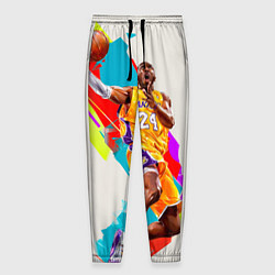 Брюки на резинке мужские Kobe Bryant, цвет: 3D-принт