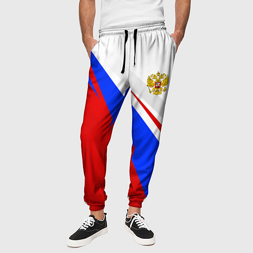 Мужские брюки Россия / 3D-принт – фото 3