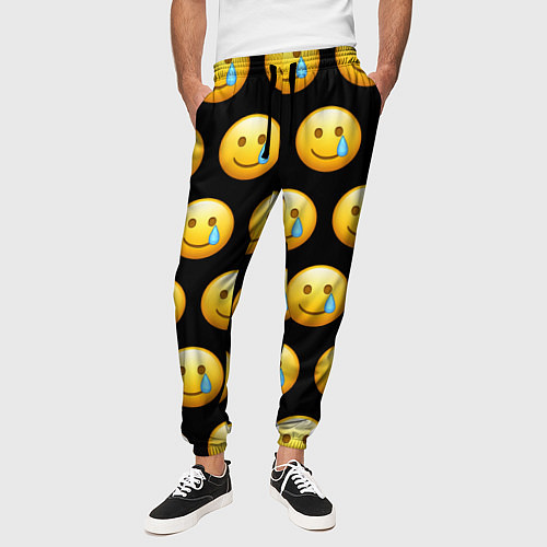Мужские брюки New Emoji / 3D-принт – фото 3