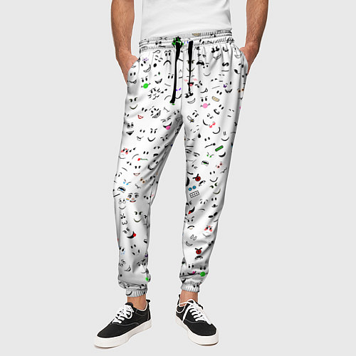 Мужские брюки Rolbox лица / 3D-принт – фото 3