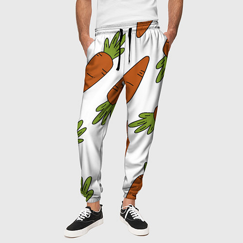 Мужские брюки Морковь / 3D-принт – фото 3