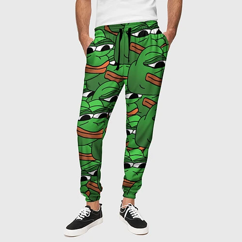 Мужские брюки Pepe The Frog / 3D-принт – фото 3