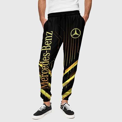 Мужские брюки Mercedes-Benz / 3D-принт – фото 3