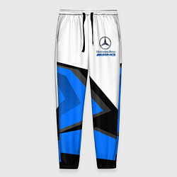 Брюки на резинке мужские Mercedes-AMG, цвет: 3D-принт