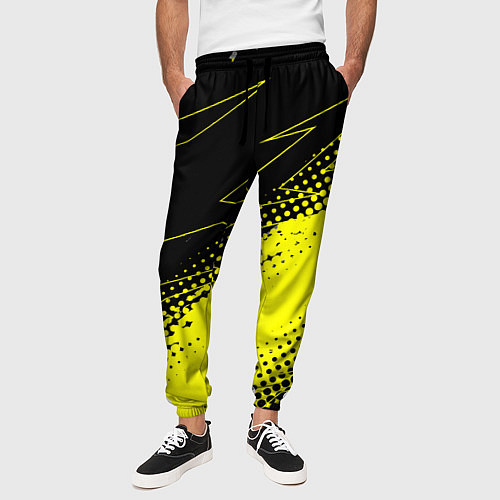 Мужские брюки Bona Fide Одежда для фитнеcа / 3D-принт – фото 3