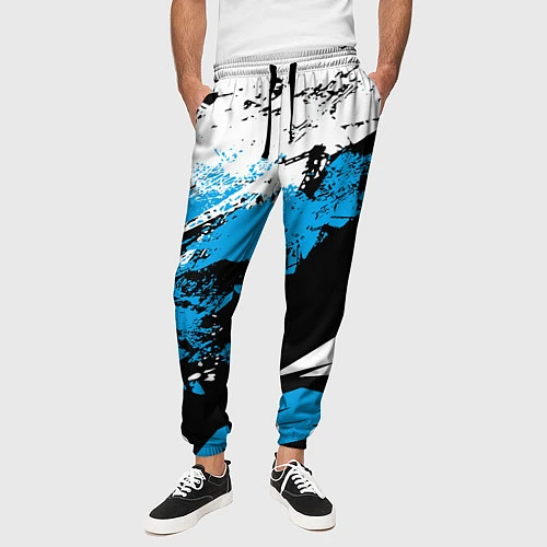 Мужские брюки Bona Fide / 3D-принт – фото 3