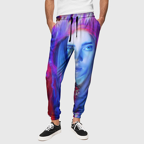 Мужские брюки Billie Paint Colors / 3D-принт – фото 3