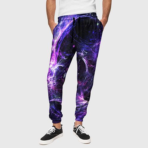 Мужские брюки SPACE / 3D-принт – фото 3