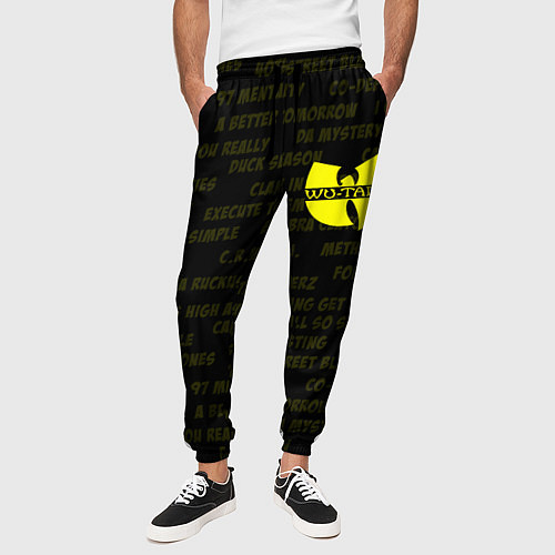 Мужские брюки WU-TANG CLAN / 3D-принт – фото 3