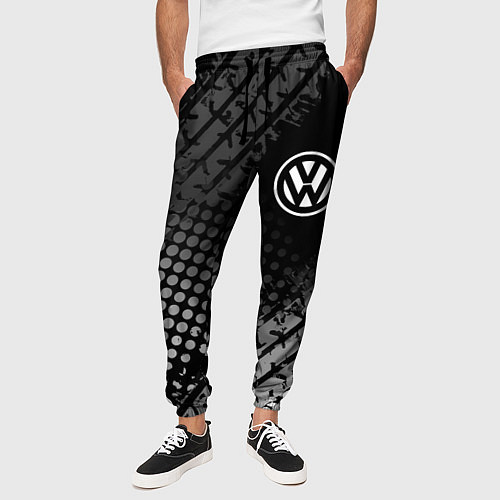 Мужские брюки Volkswagen / 3D-принт – фото 3