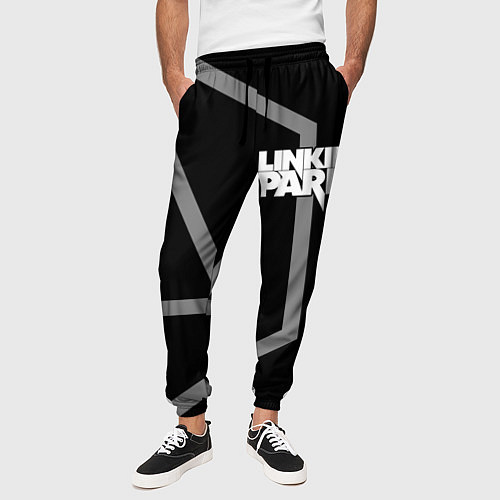 Мужские брюки LINKIN PARK 6 / 3D-принт – фото 3