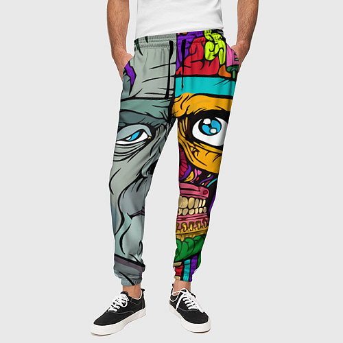 Мужские брюки Франкенштейн / 3D-принт – фото 3