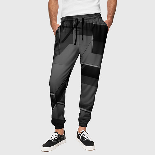 Мужские брюки ПЛИТЫ 3D / 3D-принт – фото 3