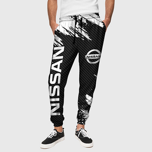 Мужские брюки NISSAN / 3D-принт – фото 3