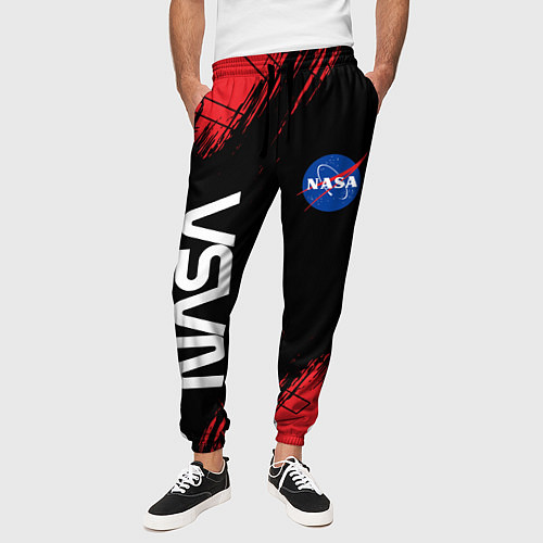 Мужские брюки NASA НАСА / 3D-принт – фото 3