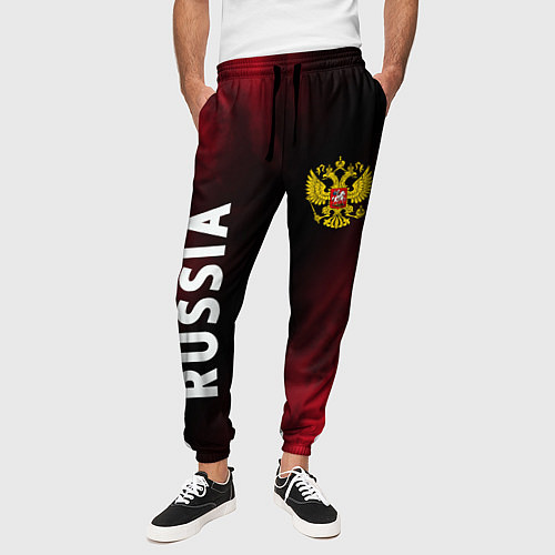 Мужские брюки RUSSIA РОССИЯ / 3D-принт – фото 3