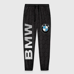 Брюки на резинке мужские BMW, цвет: 3D-принт