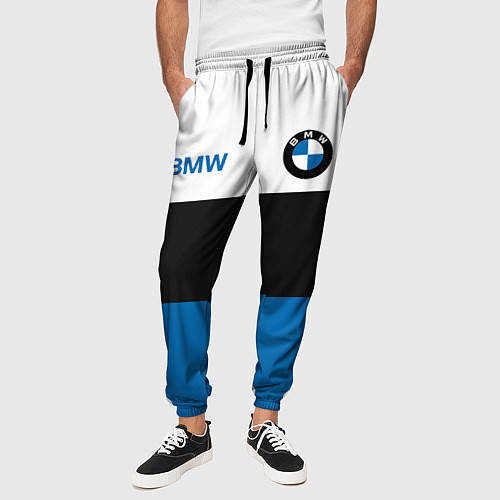 Мужские брюки BMW SPORT / 3D-принт – фото 3