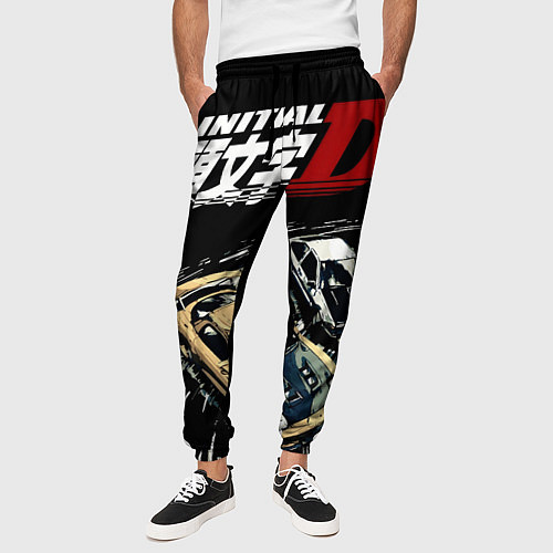 Мужские брюки Initial D Z / 3D-принт – фото 3