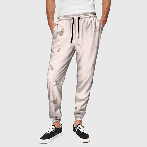 Мужские брюки Белоснежка / 3D-принт – фото 3