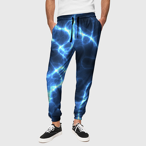 Мужские брюки Электро / 3D-принт – фото 3