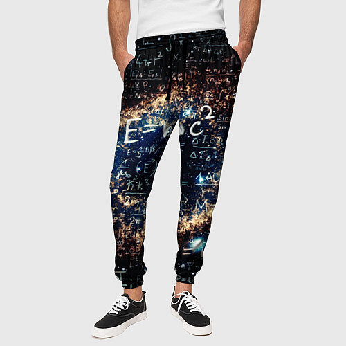 Мужские брюки Формула Вселенной / 3D-принт – фото 3